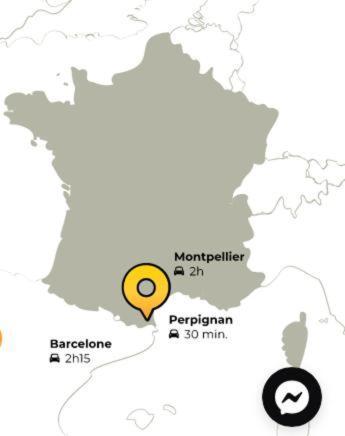 Appartement Centre Ville Du Boulou Pour 2 Adultes-2 Enfants- Check In 17H-21H--Juillet-Aout Reservation De 7 Jours Mini Le Boulou Exterior photo